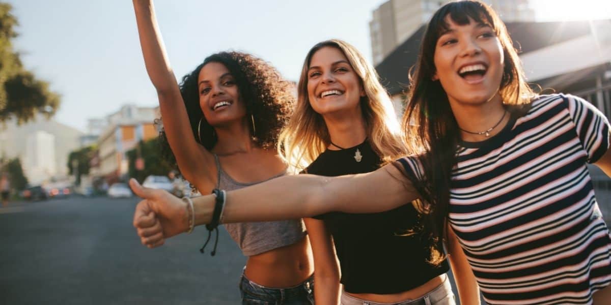 3 Women calling for a ride